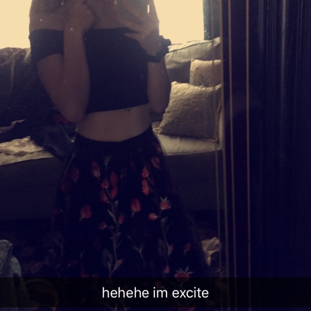 Black Trixxi Prom dress 2-piece